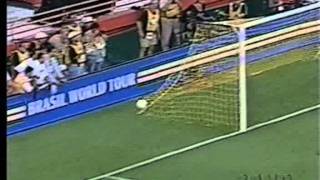 Brasil 4x0 México - 1997 - Amistoso - Romário e Ronaldo dupla infernal