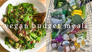£16 VEGAN WEEKLY BUDGET MEALS FROM TESCO 💰