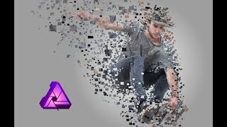 Square Dispersion effect | Affinity Photo