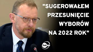 ŁUKASZ SZUMOWSKI PRZED KOMISJĄ DS. WYBORÓW KOPERTOWYCH