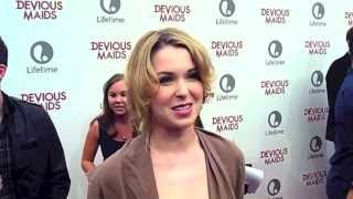 Exclusive Interview with Kirsten Prout at the premiere of Devious Maids talking fashion