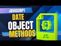 JavaScript Date Methods: Get, Set, and Manipulate Dates