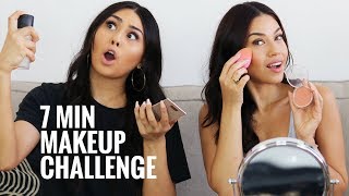 7 Minute Makeup Challenge with Roxette Arisa | EmanMakeup