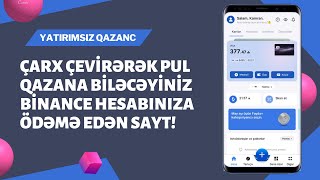 10 MANAT ÖDƏMƏ ALDIĞIM MOBİL TƏTBİQ / İnternetdən pul qazanmaq