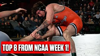 THE 8 BIGGEST STORIES FROM WEEK 1 OF NCAA WRESTLING