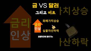 금 VS 달러 VS 비트코인