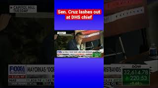 Sen. Ted Cruz charges Mayorkas in hearing: ‘You’re incompetent at your job’ #shorts