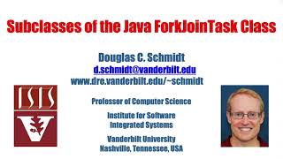 Subclasses of the Java ForkJoinTask Class