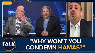 "Why Won't You Condemn Hamas?" | James Whale Throws Guest Off Show