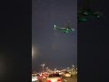 shorts airplane landing night flynas