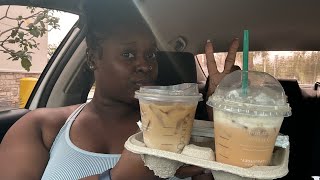 Trying Starbucks fall drink 🍺| A visit to the Gucci store + last course submission……