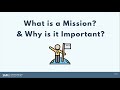 What is a Mission? & Why is it Important?