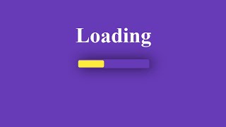 How to create a css Loading preloader