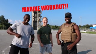 Marine workout; The Krause challenge