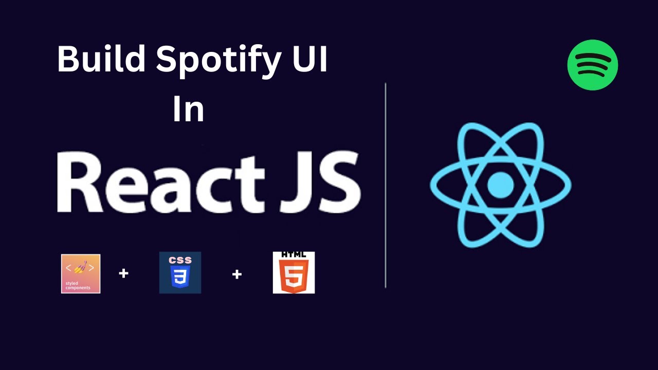 Build Spotify Ui In React Js Spotify Clone In React Js Part 1 Youtube