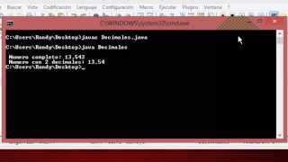 Decimales a la derecha en java
