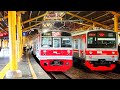 STASIUN GONDANGDIA ‼️ KOMPILASI KERETA API KRL COMMUTER LINE JR203, JR205, TM6000 & KA ARGO MERBABU