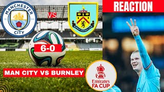 Man City vs Burnley 6-0 Live Stream FA Cup Football Match Commentary Score Manchester Highlights