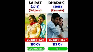 Sairat vs Dhadak movie collection compare || Jhanvi kapoor