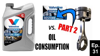 Valvoline Premium Blue Restore vs. Oil Consumption Part 2 | Oil Burning🔥Experiments | Episode 31