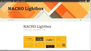 NACHO Lightbox Wordpress Plugin