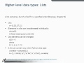 Learning Python - Advanced part 1