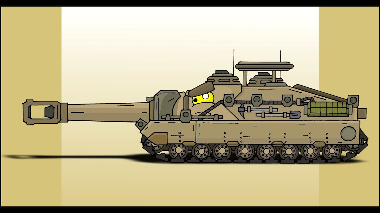 How To Draw Cartoon Tank T-95 | HomeAnimations - Cartoons About Tanks ...