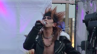 X-HIROSHIMA 2014.12.19 新宿ゲリラライブ（登場）