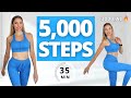 🔥 Fast 5000 Steps in 35 min Walking Workout 🔥 Burn 300 cal