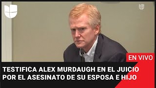 Testifica Alex Murdaugh en el juicio por el asesinato de su esposa e hijo | 🔴 EN VIVO