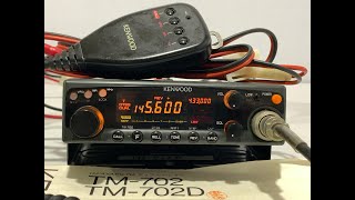 KENWOOD TM-702D VHF/UHF 35W/40W + Mic + DC + Bracket