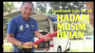 Foodtruck Sate OK 54 Hadapi Musim Hujan #sate #sateok54 #foodtruck #bupertacibubur #musimhujan