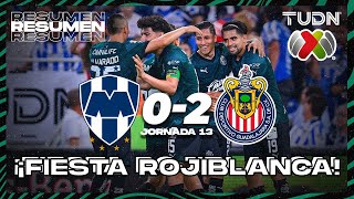 HIGHLIGHTS | Monterrey 0-2 Chivas | CL2024 - Liga Mx J13 | TUDN