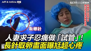 人妻求子忍痛做「試管」！長針取卵畫面曝尪超心疼｜三立新聞網 SETN.com