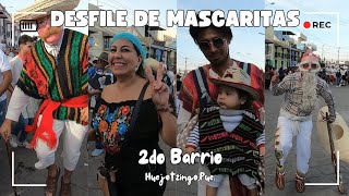 Desfile de mascaritas 2025 🔥| 2do Barrio| Huejotzingo, Pueb.