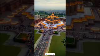 #Ayodhya ram mandir || Ai generated bal ram || #Drone view