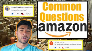 Most Common Questions Before Working at an AMAZON Warehouse