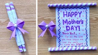 Easy White Paper Mother's Day Gift Idea | Mother's Day Crafts | Mothers Day Gifts Handmade Beautiful