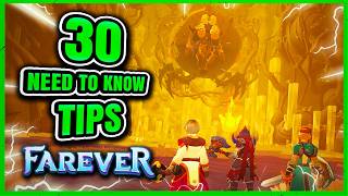 30 Farever Tips Every New Player Needs to Know!