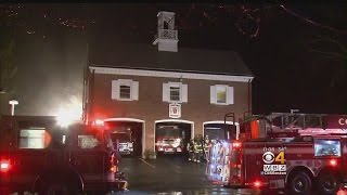 Concord Firefighters Escape Fire In Their Own Station