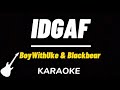 BoyWithUke & Blackbear - IDGAF | Karaoke Guitar Instrumental