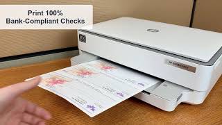 VersaCheck HP 6055MX All-In-One MICR Printer and VersaCheck Gold Software