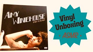 ASMR Vinyl Record Unboxing Amy Winehouse \