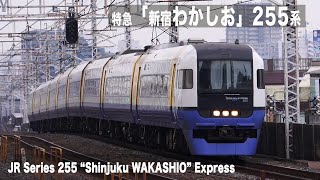 特急 新宿わかしお 255系  総武線（小岩）/　JR Limited Express Series 255 \