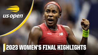 Coco Gauff vs. Aryna Sabalenka Full Match Highlights | 2023 US Open Final