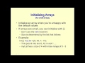 Tutorial 12 - Arrays in Java