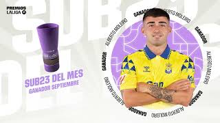 HIGHLIGHTS. Alberto Moleiro, mejor jugador Sub23 de septiembre en LALIGA EA SPORTS | UD Las Palmas