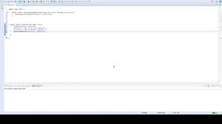 Void Methods with Strings