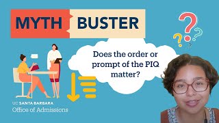 Does the order or prompt of the PIQ matter?