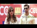 bipasha basu malaika arora sonam varun at celebrity cricket league 2015 ccl 5 red carpet